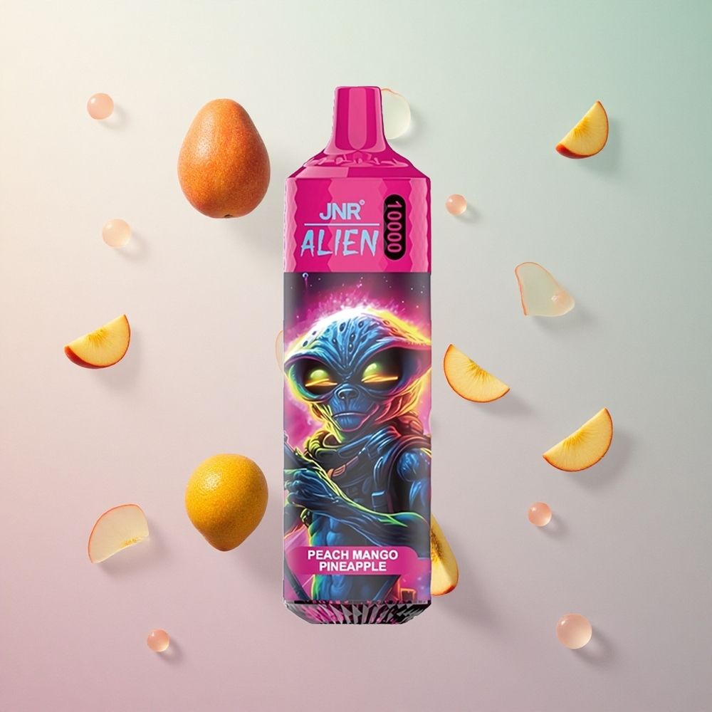 JNR Alien 10000 Puffs Pesca Mango Ananas Italy wholesale 850mAh RGB