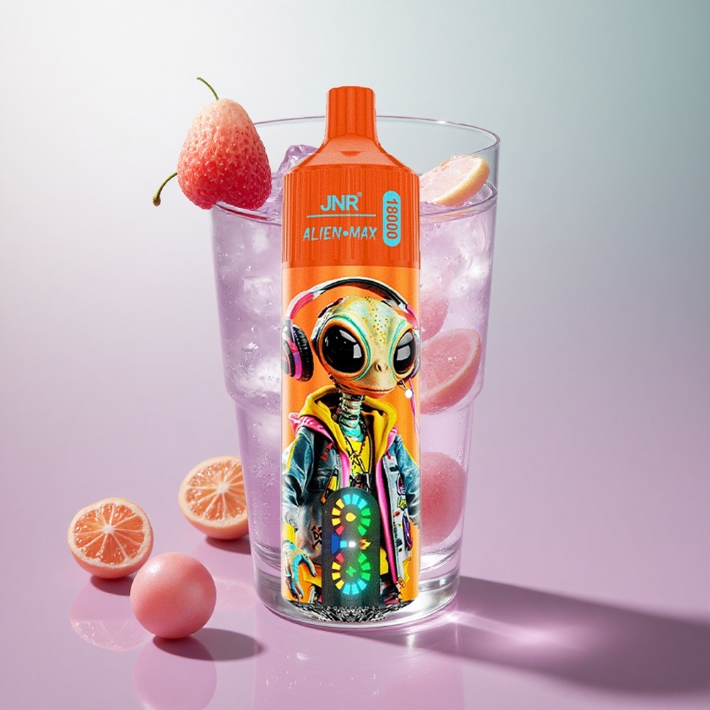 JNR Alien Max 18000 Puffs Frizzante Ciliegia Cola Italy wholesale Display LED Intelligente