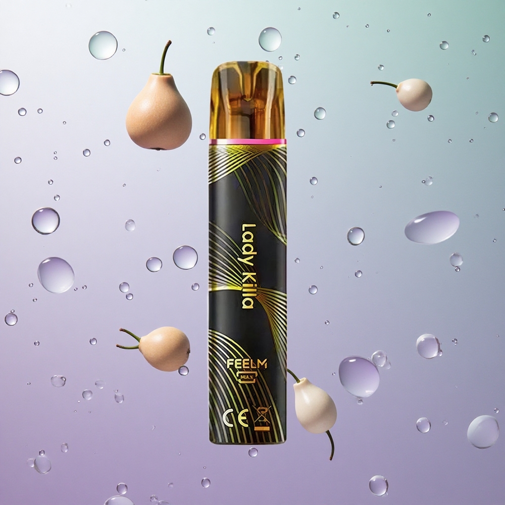 JNR Black&Golden 600+200 Puffs Lady Killa Disposable Vape 2% Nicotina Italy wholesale 550mAh 2ml TPD