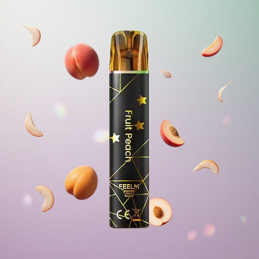JNR Black&Golden 600+200 Puffs Pesca Italy wholesale 2ml E-Liquid 2% Nicotina