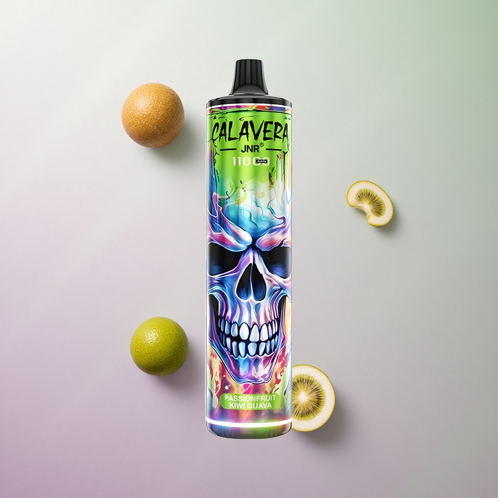 JNR Calavera 11000 Puffs Disposable Vape Frutto della Passione Kiwi Guava Italy wholesale Porta di Ricarica Type-C Capacità Liquido 21ml