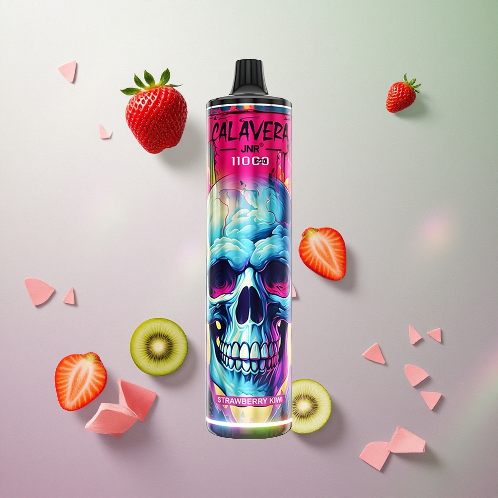 JNR Calavera 11000 Puffs Fragola Kiwi Italy wholesale Ricarica USB-C 21ml
