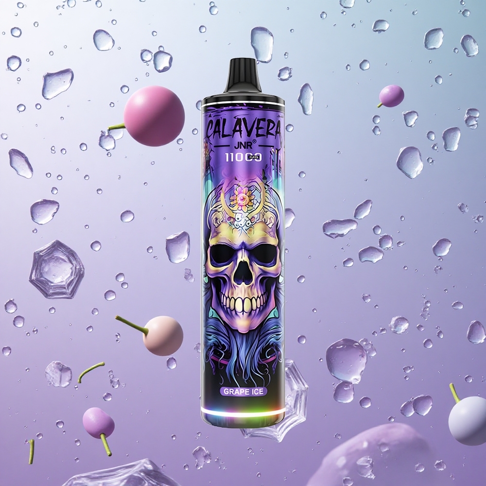JNR Calavera 11000 Puffs Ghiaccio Uva Type-C Ricarica Italy wholesale