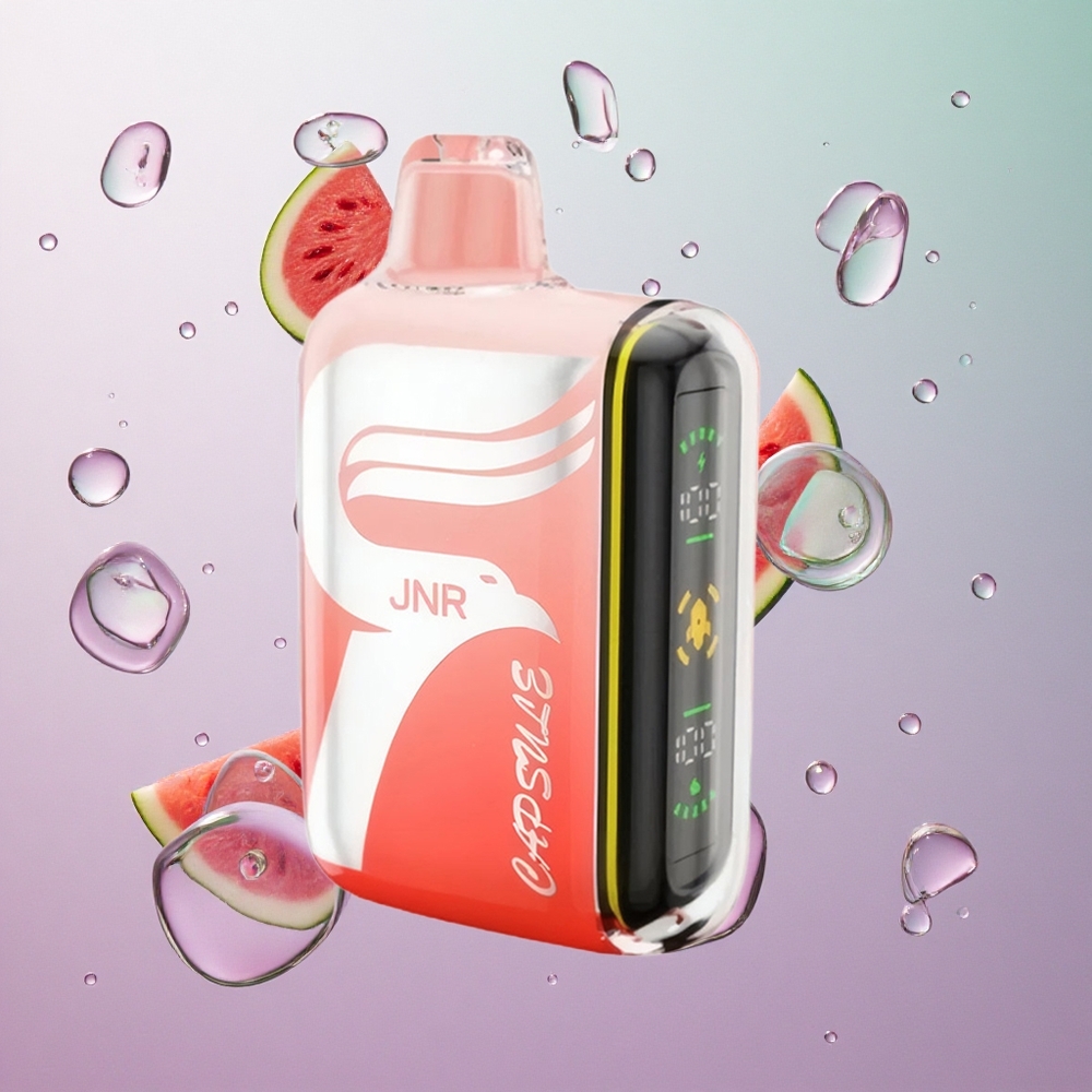 JNR Capsule 15000 Puffs Disposable Vape Anguria Brazz Ghiaccio con 20ml E-Liquid e Ricarica Rapida Type-C Italy wholesale