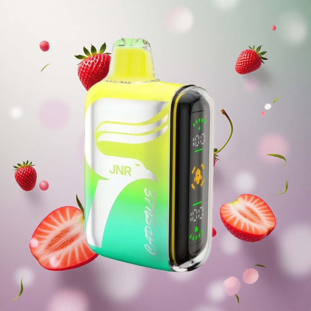 JNR Capsule 15000 Puffs Fragola Lampone Ciliegia Italy wholesale 20ml 20W