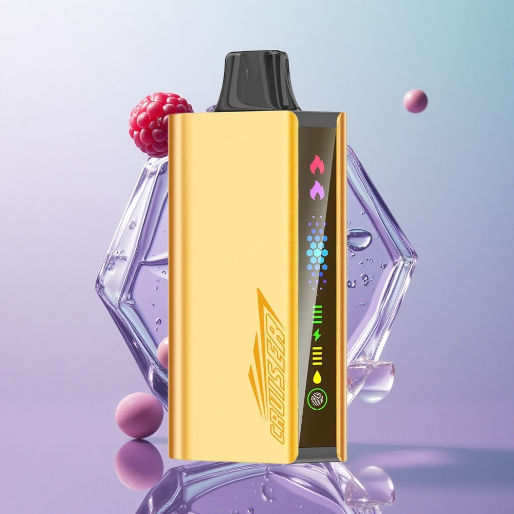 JNR Cruiser 12000 Puffs Misto di More Gelato Italy wholesale Corpo in Alluminio 3500 mAh