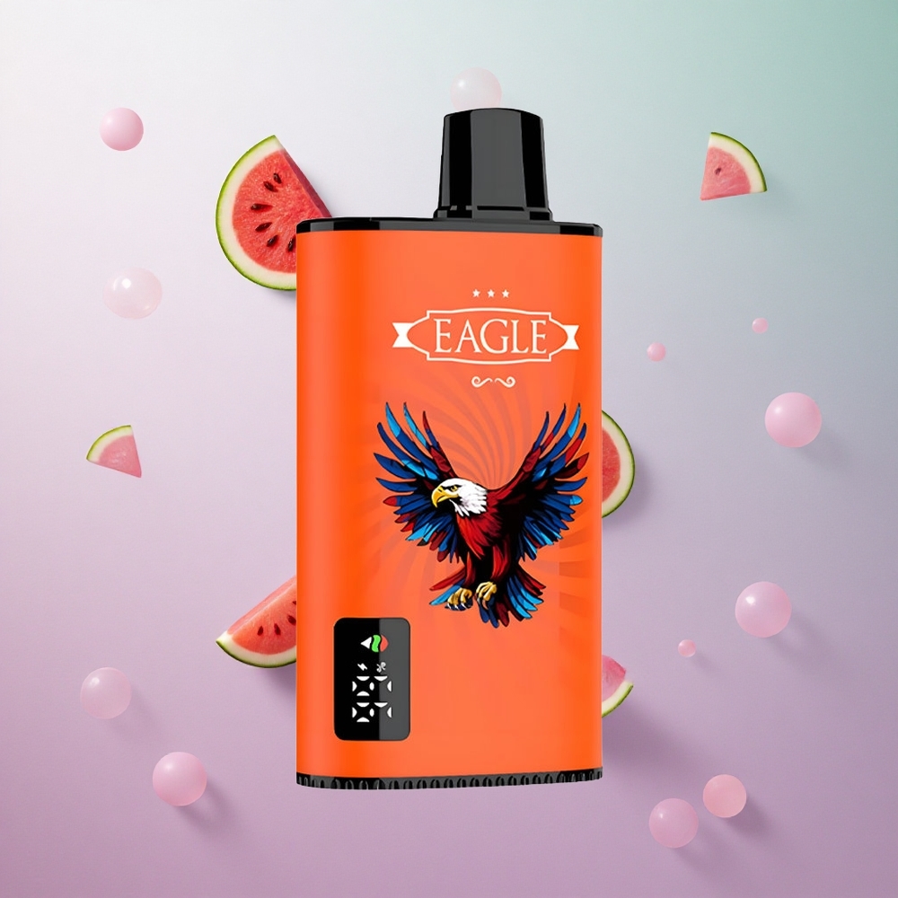 JNR EAGLE Smart 23000 Puffs Anguria Bubblegum Italy wholesale Schermo Digitale Flusso d'Aria Regolabile