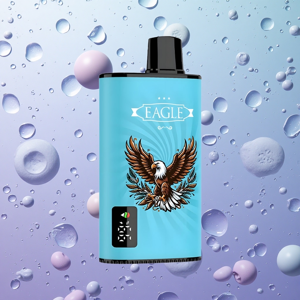 JNR EAGLE Smart 23000 Puffs Disposable Vape Mirtillo Ghiaccio Italy wholesale Schermo Digitale 1.0ohm Mesh Coil