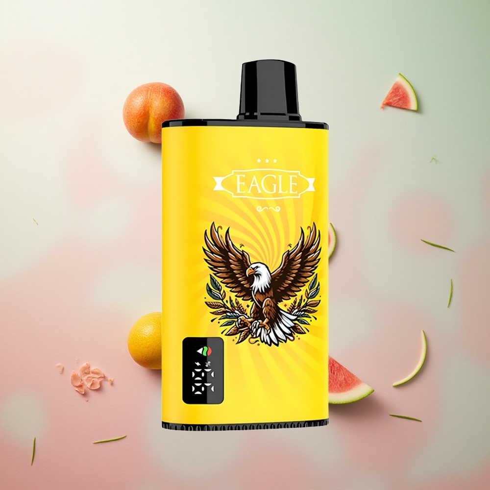 JNR EAGLE Smart 23000 Puffs Pesca Mango Anguria Italy wholesale Schermo Digitale Flusso d'Aria Regolabile