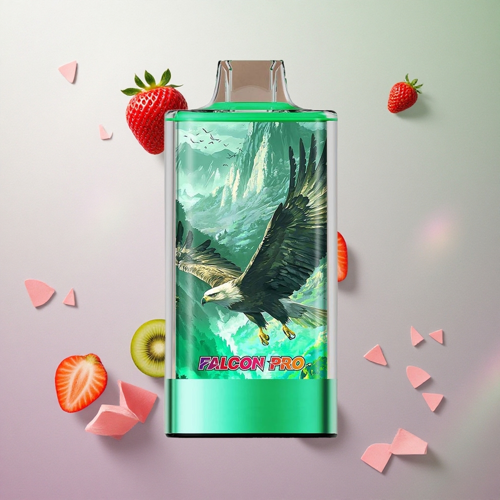 JNR Falcon Pro 28000 Fragola Kiwi Italy wholesale 30ml Pre-Riempiuto Ricarica USB Type-C