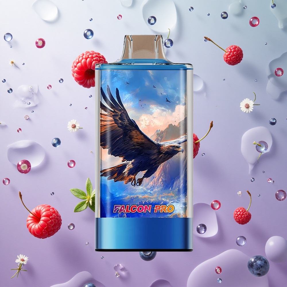 JNR Falcon Pro 28000 Mirtillo Lampone Ciliegia Italy wholesale 30ml Ricarica Pronta