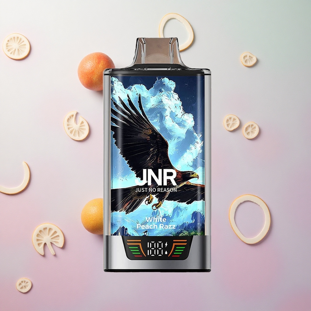 JNR Falcon Pro 28000 Pesca Bianca Lampone Italy wholesale 30ml Capacità Pre-Riempiuta