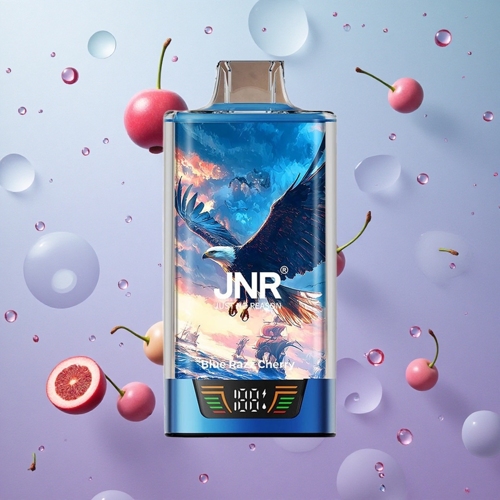 JNR Falcon Pro 28000 Puffs Blue Razz Ciliegia Italy wholesale 30ml Ricarica Preconfezionata