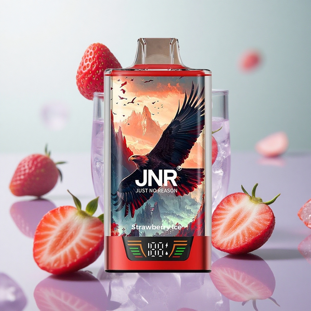 JNR Falcon Pro 28000 Puffs Fragola Ghiaccio Italy wholesale 30ml Pre-Riempiuto 950mAh