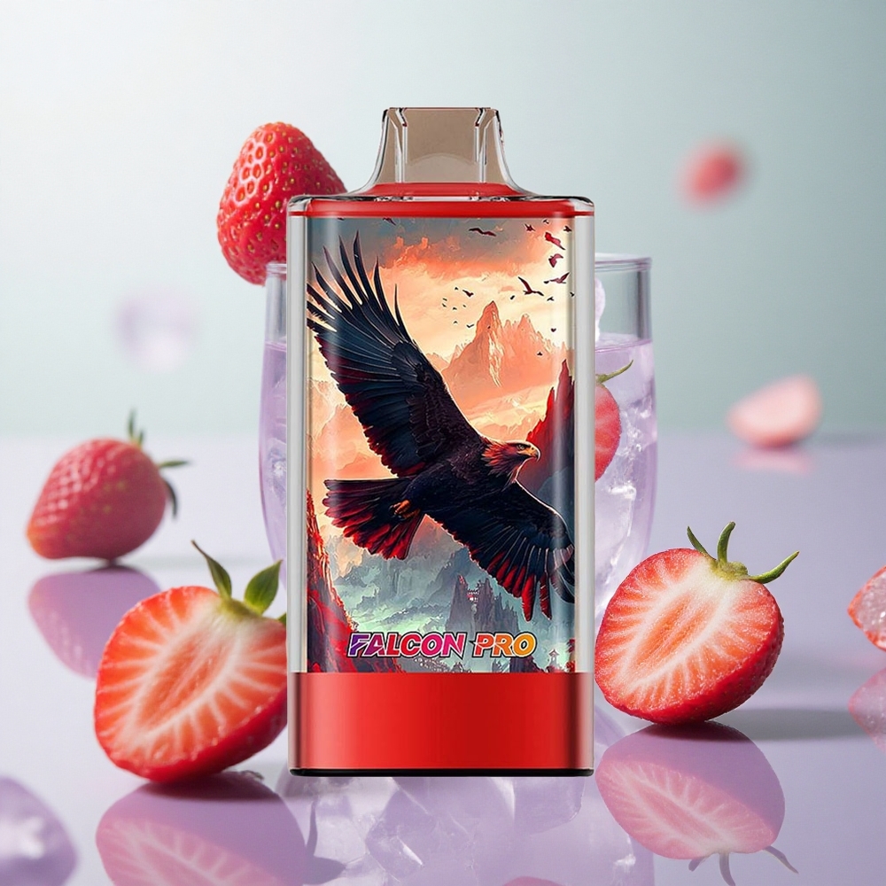 JNR Falcon Pro 28000 Puffs Fragola Ghiaccio Italy wholesale 30ml Pre-Riempiuto 950mAh