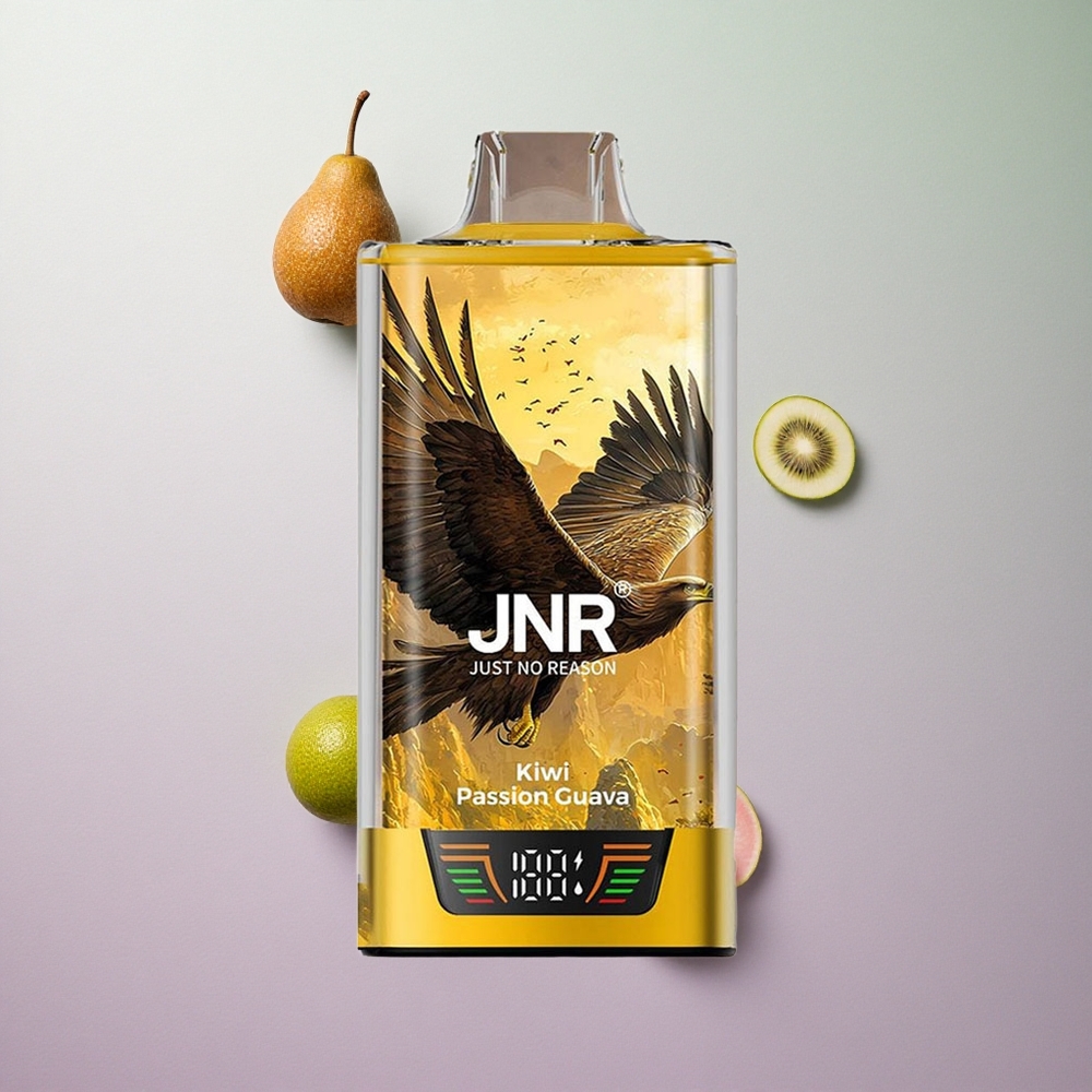 JNR Falcon Pro 28000 Puffs Kiwi Passione Guava Italia wholesale 30ml Pre-Riempito USB Type-C