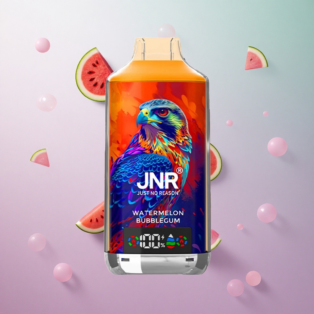 JNR Falcon X 18000 Puffs Anguria Bubblegum Italy wholesale Display Digitale Carica Type-C