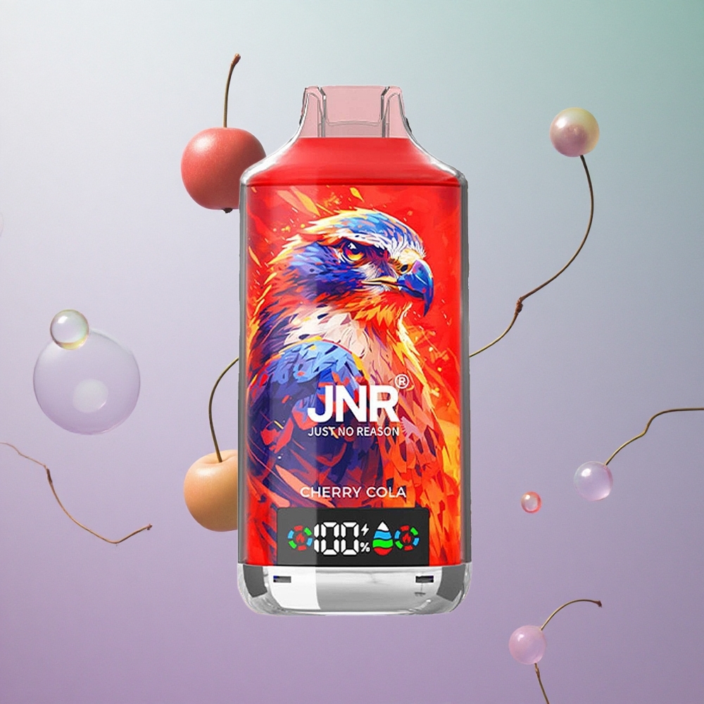 JNR Falcon X 18000 Puffs Ciliegia Italy wholesale Display Digitale Tipo-C Ricarica Rapida