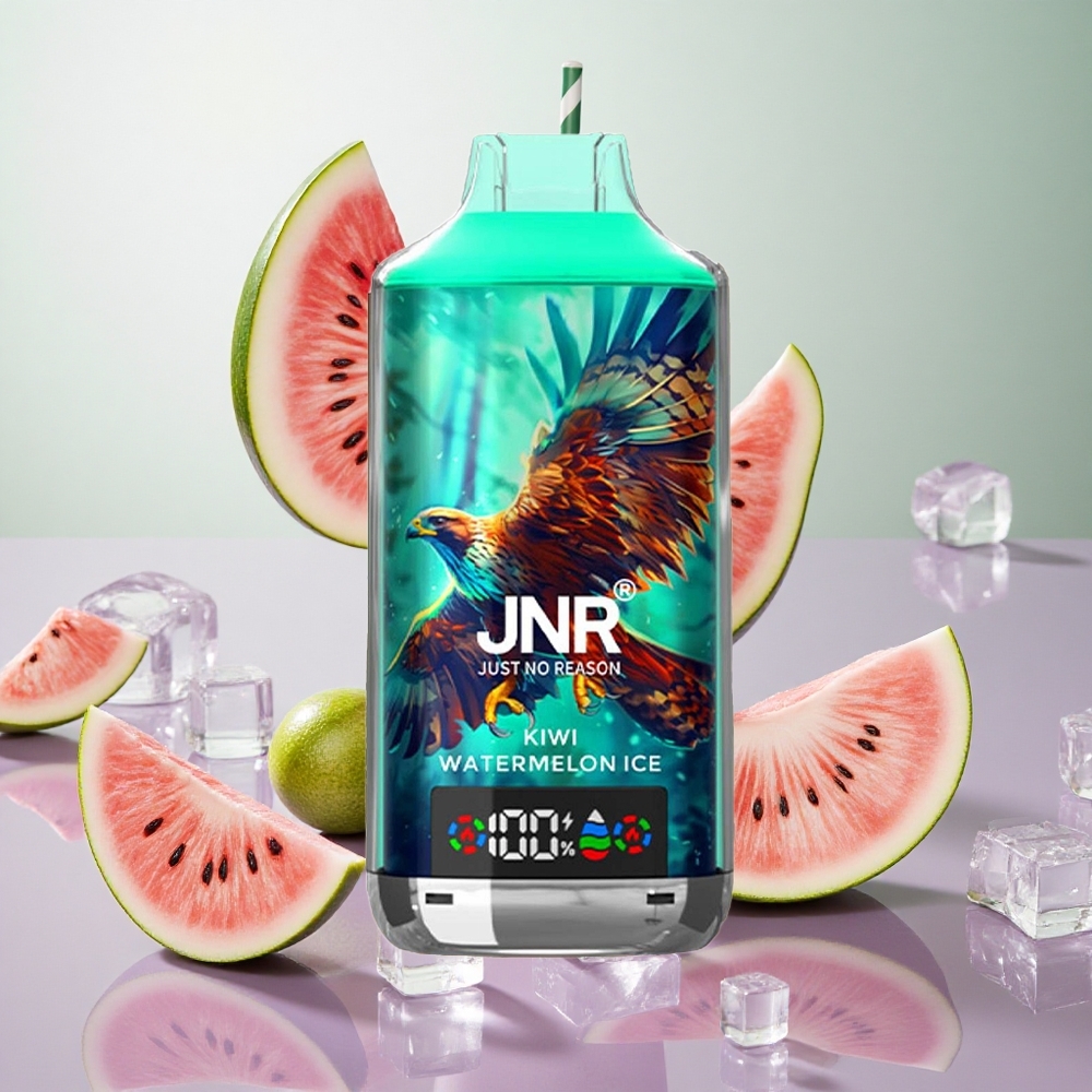 JNR Falcon X 18000 Puffs Kiwi Anguria Ghiaccio Italy wholesale Display Digitale Tipo-C Ricarica Rapida
