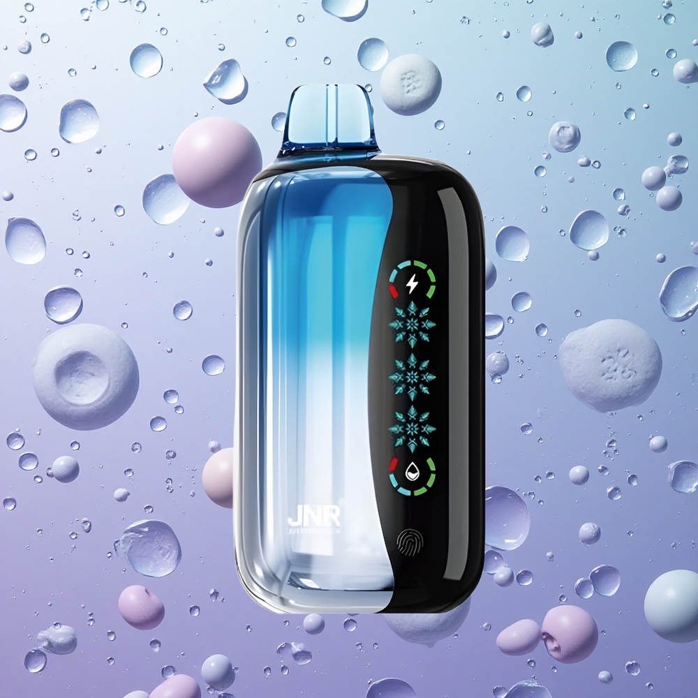 JNR Flex Ice 21000 Puffs Vape Disposable Mirtillo Ghiaccio Italy wholesale Schermo Tattile