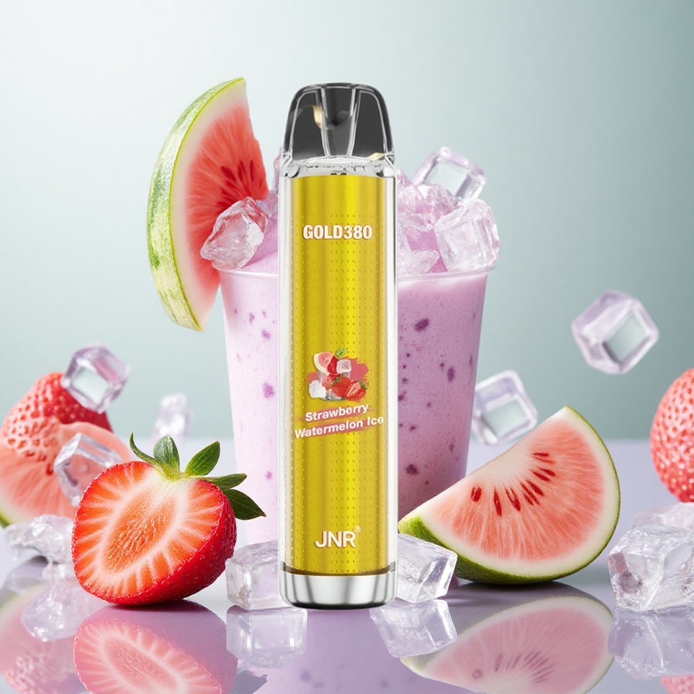 JNR Gold380 6000 Puffs Disposable Vape Fragola Anguria Ghiaccio Italy wholesale 13ml