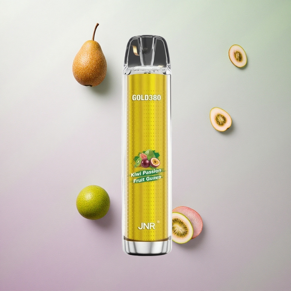 JNR Gold380 6000 Puffs Disposable Vape Kiwi Frutto della Passione Guava Italy wholesale 1500mAh 13ml