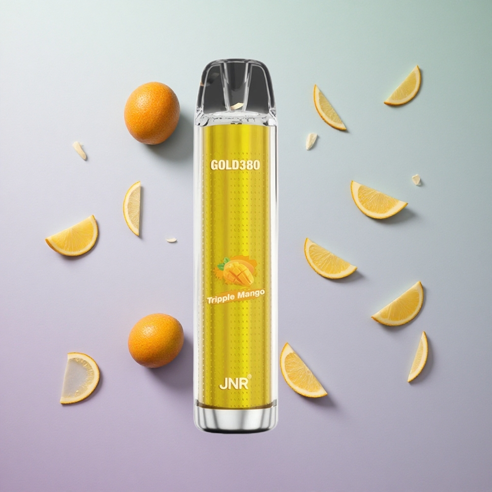 JNR Gold380 6000 Puffs Disposable Vape Mango Triplo Italy wholesale 1500mAh 13ml