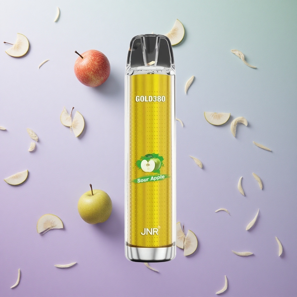 JNR Gold380 6000 Puffs Disposable Vape Mela Acida Italy wholesale 1500mAh 13ml