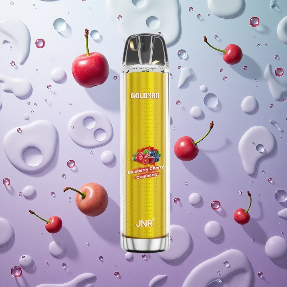 JNR Gold380 6000 Puffs Disposable Vape Mirtillo Ciliegia Mirtillo Rosso Italy wholesale 1500mAh 13ml