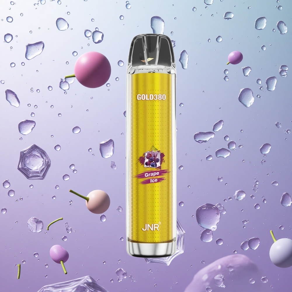 JNR Gold380 6000 Puffs Dispositivo di Svapo Monouso Uva Ghiacciata Italy wholesale 1500mAh 13ml