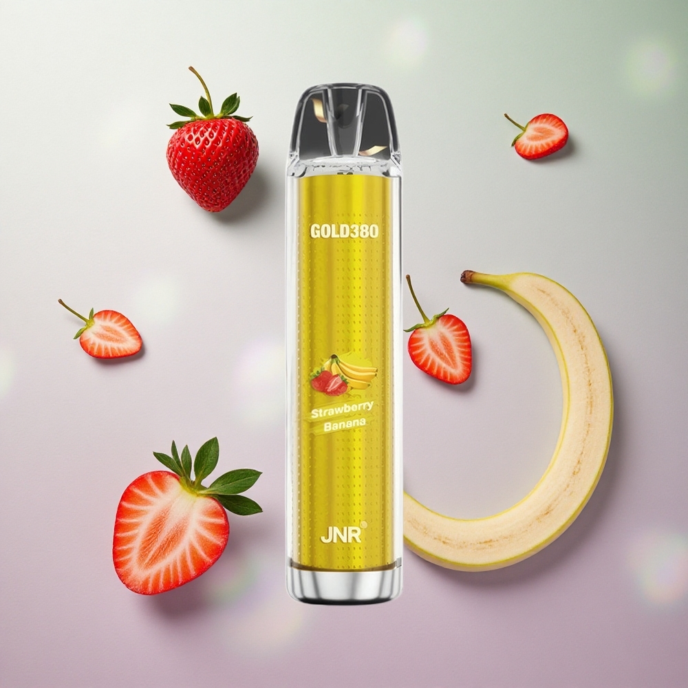 JNR Gold380 6000 Puffs Fragola Banana Italy wholesale 1500mAh 13ml