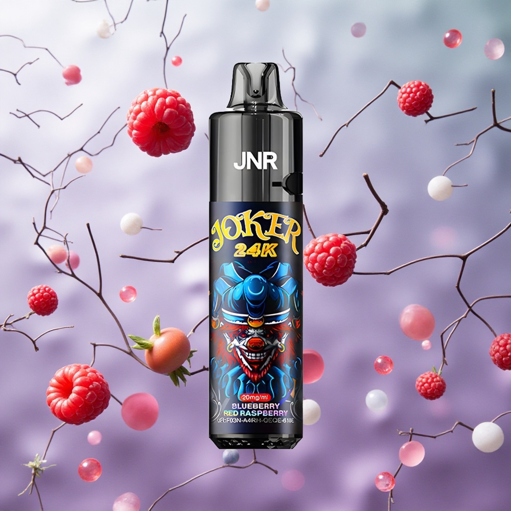 JNR Joker 24K Puffs Blu Mirtillo Lampone Rosso Italy wholesale Pod Ricaricabile 10ml