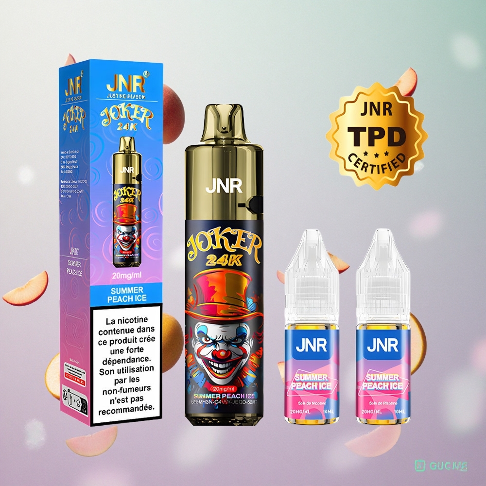 JNR Joker 24K Puffs Pesca Estiva Ghiacciata Italy wholesale Pod Ricaricabile 10ml