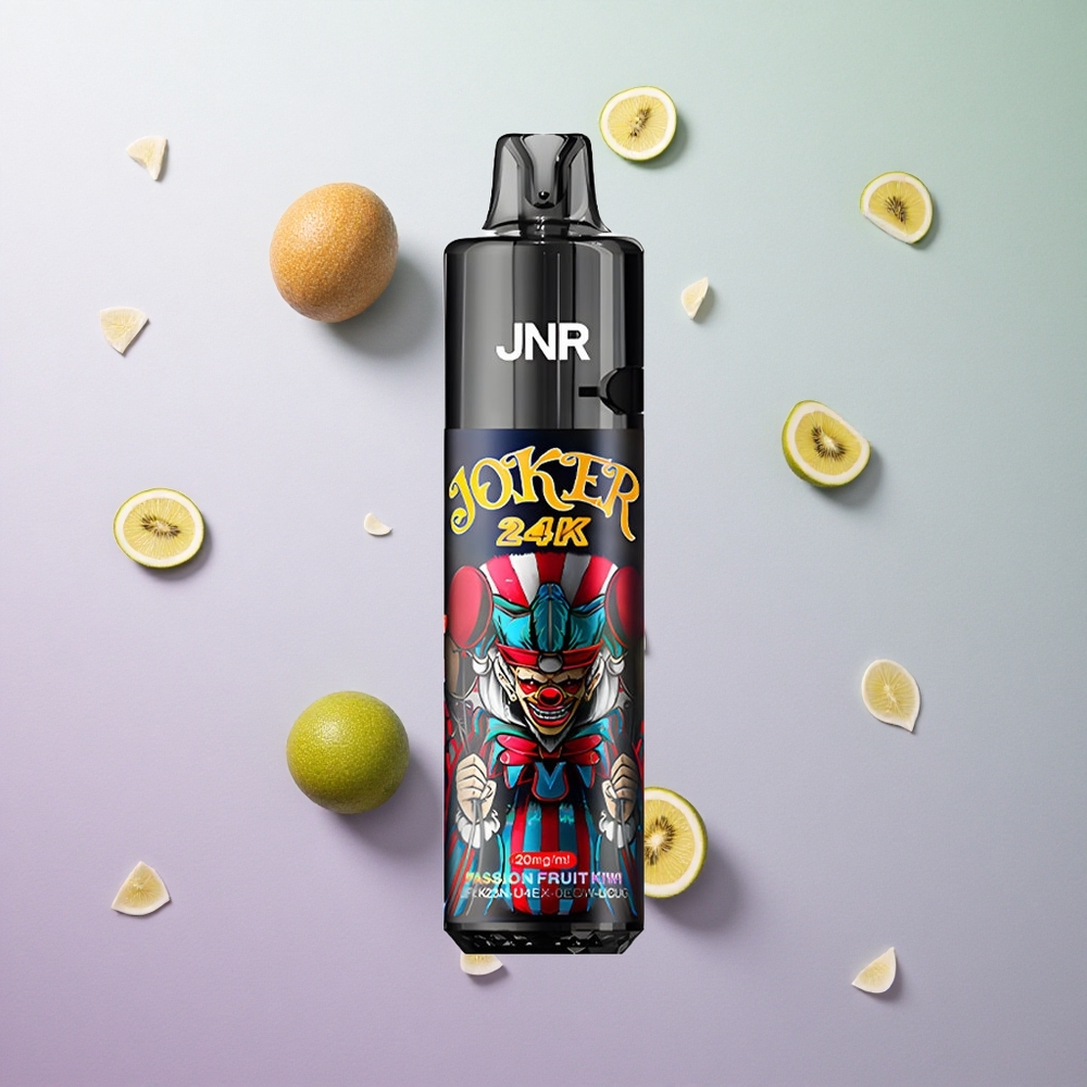 JNR Joker 24K Puffs Ricarica Laterale Disposable Vape Frutto della Passione Kiwi Italy wholesale 800mAh