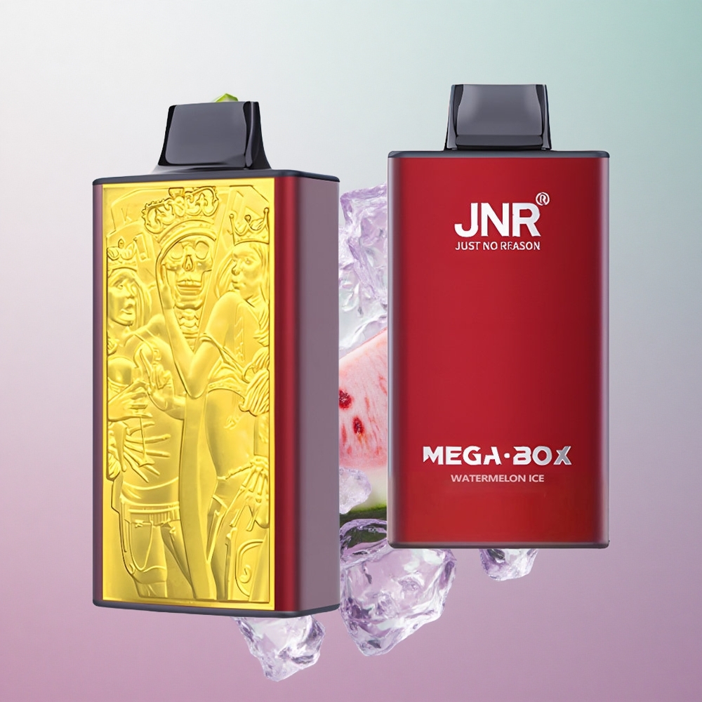 JNR Mega Box 25000 Puffs Disposable Vape Anguria Ghiacciata Italy wholesale Dual Mesh Coil