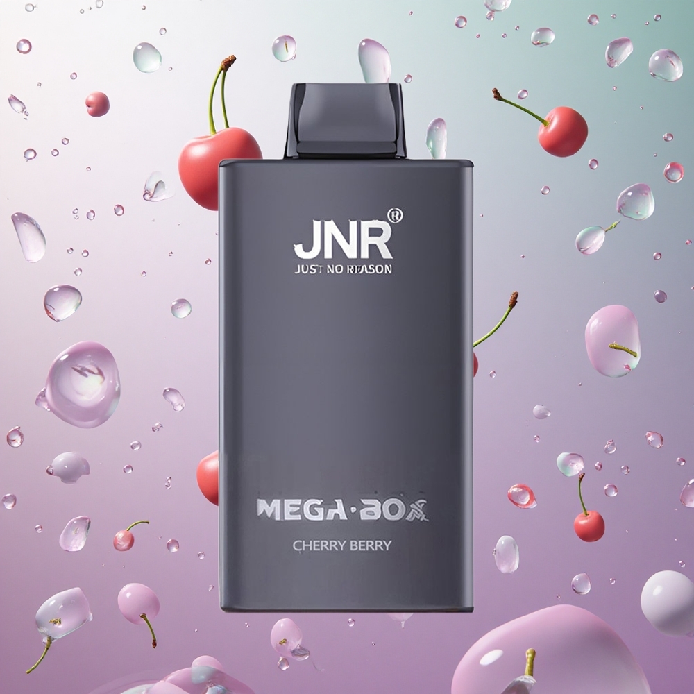 JNR Mega Box 25000 Puffs Disposable Vape Ciliegia Berry Italy wholesale Dual Mesh Coil & Dual Core
