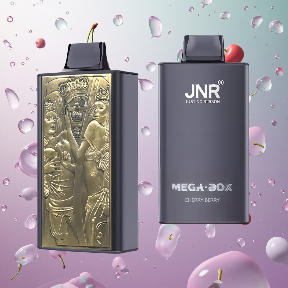 JNR Mega Box 25000 Puffs Disposable Vape Ciliegia Berry Italy wholesale Dual Mesh Coil & Dual Core