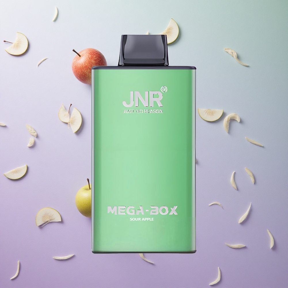 JNR Mega Box 25000 Puffs Disposable Vape Mela Acida Italy wholesale 30ml E-liquid Capacity 850mAh Battery Capacity
