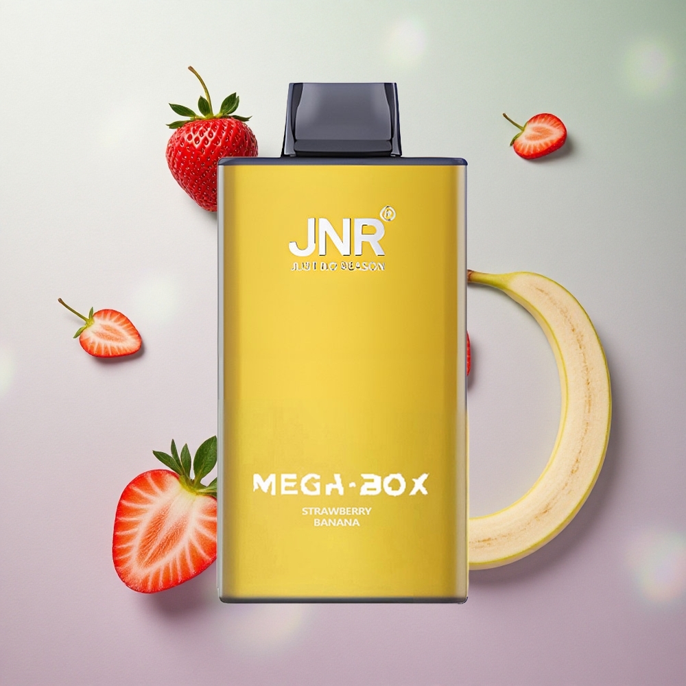 JNR Mega Box 25000 Puffs Fragola Banana Italy wholesale 30ml E-liquid 850mAh
