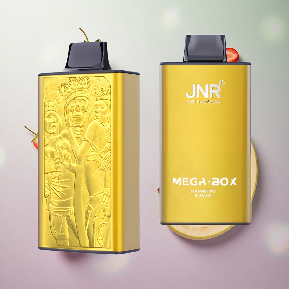 JNR Mega Box 25000 Puffs Fragola Banana Italy wholesale 30ml E-liquid 850mAh