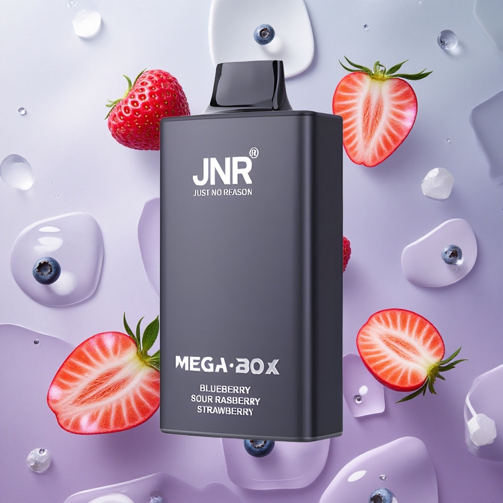 JNR Mega Box 25000 Puffs Mirtillo Lampone Fragola Italy wholesale Dual Mesh Coil