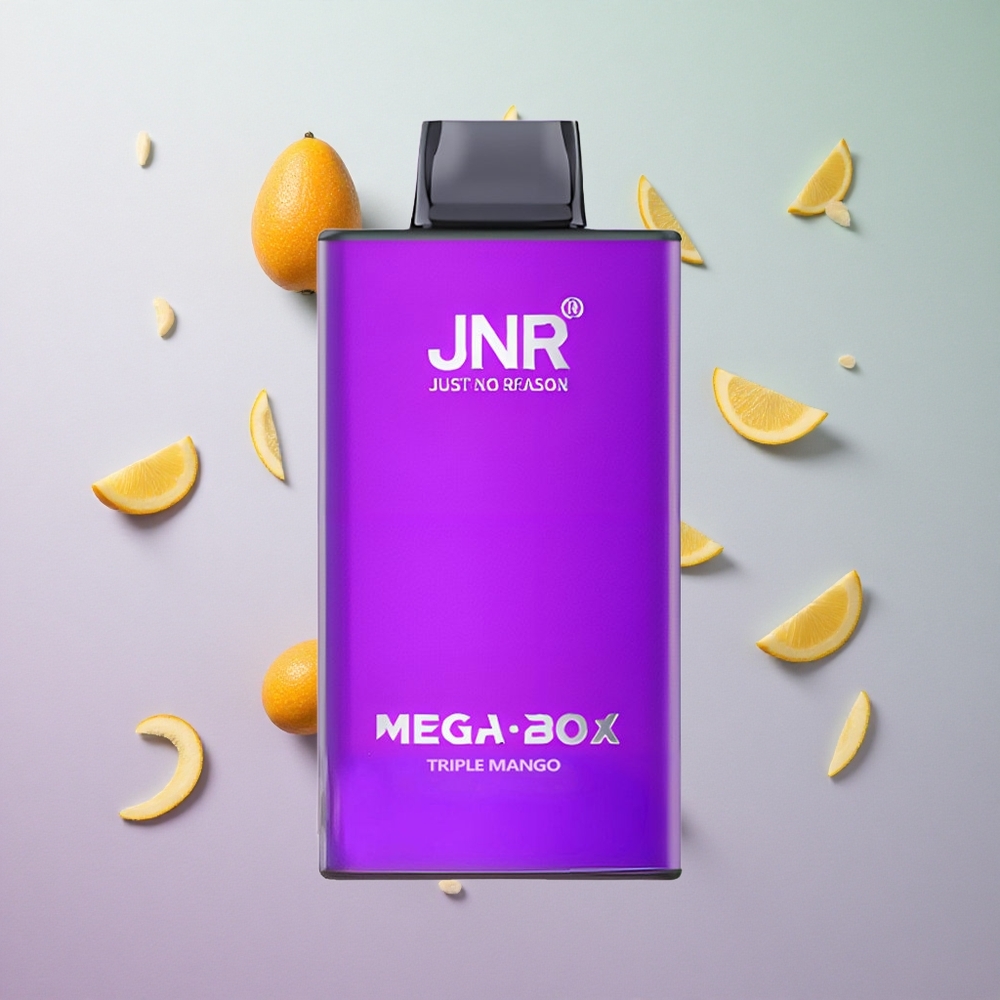 JNR Mega Box 25000 Puffs Triple Mango 30ml Capacità E-liquid Italy wholesale