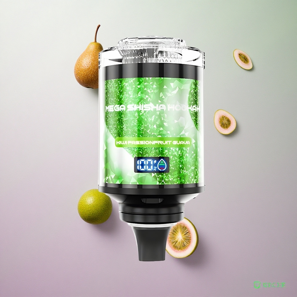 JNR Mega Shisha Hookah 100K Kiwi Frutto della Passione Guava Italy wholesale Ricarica Rapida Type-C