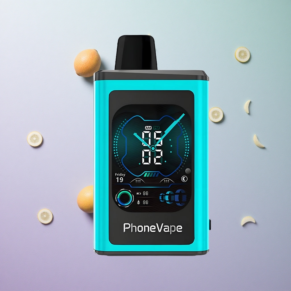 JNR PhoneVape 30000 Puffs Menta Miami Italy wholesale Batteria Ricaricabile 850mAh Tipo-C Schermo Intero