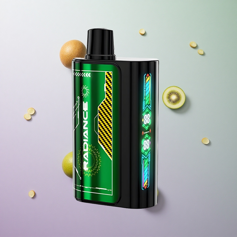 JNR Radiance 31000 Puffs Disposable Vape Frutto della Passione Kiwi Italy wholesale Schermo Animazione Intelligente