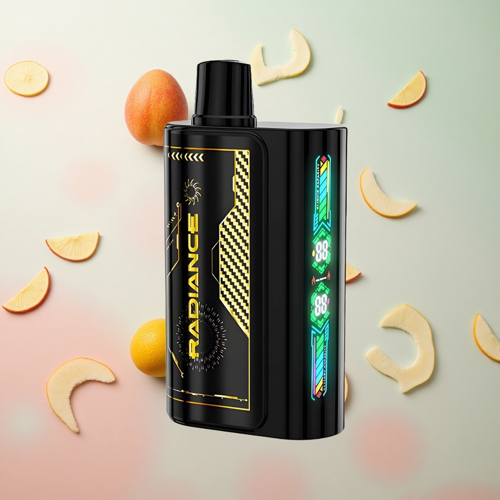 JNR Radiance 31000 Puffs Disposable Vape Pesca Mango Ananas Italy wholesale Schermo Animazione Intelligente
