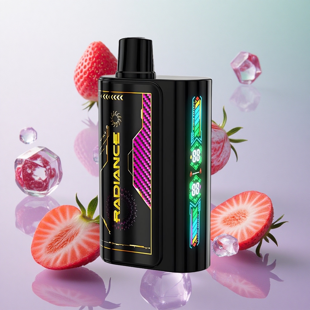 JNR Radiance 31000 Puffs Fragola Ghiaccio Italy wholesale Schermo Animazione Intelligente