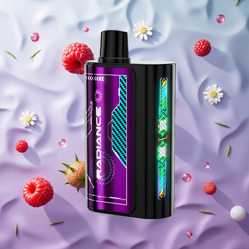 JNR Radiance 31000 Puffs Lampone Acido Mirtillo Italy wholesale Schermo Animazione Intelligente