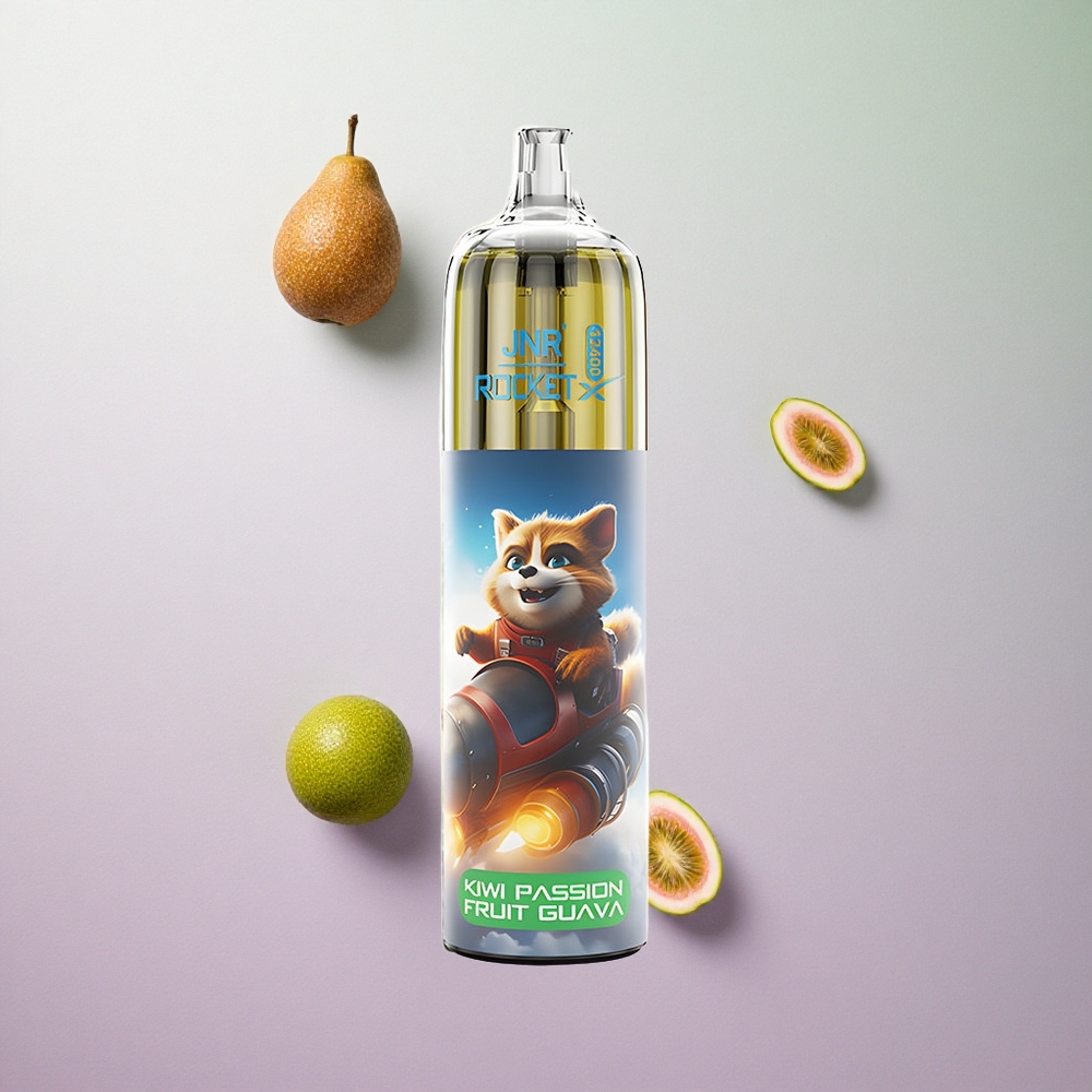 JNR Rocket-X 12400 Puffs Kiwi Passione Guava Italia wholesale con Flusso d'Aria Regolabile e Luci RGB