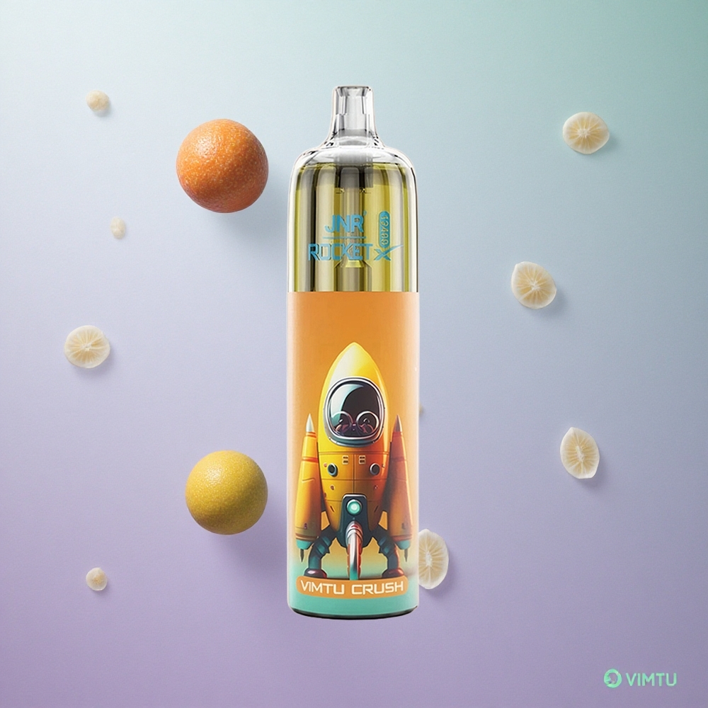 JNR Rocket-X 12400 Puffs Vimtu Crush Gusto Fruttato Italy wholesale con Flusso d'Aria Regolabile e Luci RGB
